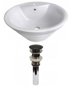 19.25-in. W Bathroom Vessel Sink Set RPBK-30949