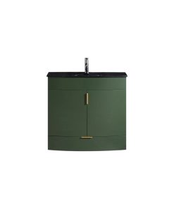 36" Vogue Green Bathroom Vanity, PVC
