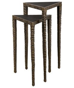 Uttermost Samiria Triangular Accent Tables, Set of 2