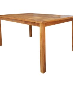 Teak Wood Antigua Rectangular Bistro Table, Counter Height, 63"x35"