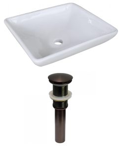 15.75-in. W Bathroom Vessel Sink Set RPBK-31354