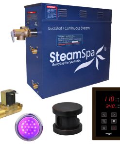 4.5 KW QuickStart Acu-Steam Bath Generator,Built-in Auto Drain,Oil Rubbed Bronze