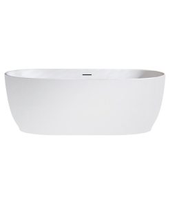 Vinnova Angelica 67" x 31.5" Soaking Bathtub in White
