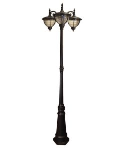 Vista Medium Post Mount Light, Black