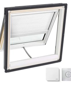 Velux VS C01 2004CS00 21-1/2 Inch x 27-3/8 Inch Laminated Manual - White