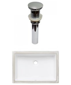20.75-in. W Bathroom Undermount Sink Set RPBK-31818