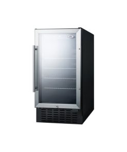 Summit SCR1841BADA 18"W 2.7 Cu. Ft. Built-In or - Stainless Steel