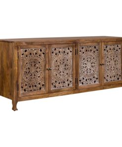 74 Inch 4 Door Accent TV Stand - 2077-AC7432