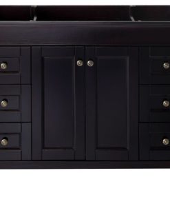 Tiffany 48" Bathroom Storage Organizer Medicine Cabinet Only, Espresso