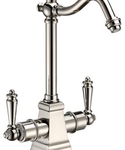 Whitehaus Kitchen Faucet With Polished Nickel Finish WHFH-HC2011-PN