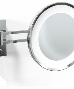 WS 36 Magnifying Makeup Mirror in Polished Chrome w/ LED Light