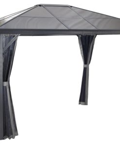 Verona 77 Gazebo 10'x12' Pc 6Mm Roof