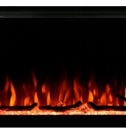 Touchstone Sideline Elite 72" Recessed Electric Fireplace 80038