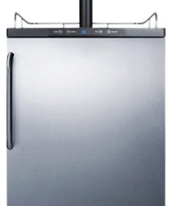 Summit SBC635MSSTB 27"W 5.6 Cu. Ft. Capacity Full Size Kegerator - Stainless