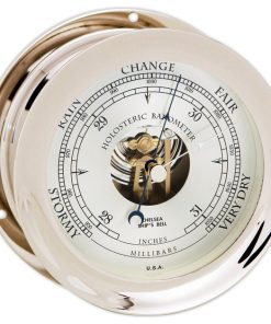6" Chelsea Ship's Bell Barometer in Nickel
