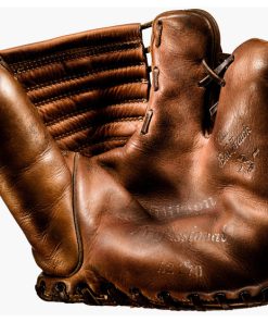 Vintage Wilson Baseball Mitt, Photograph, Unframed, 40''x52''
