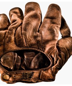 US Army Baseball Glove, Photograph, Unframed, Back View, 40''x52''