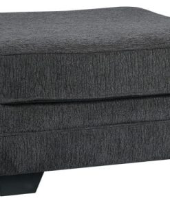Tracling Oversized Accent Ottoman in Slate 7260008