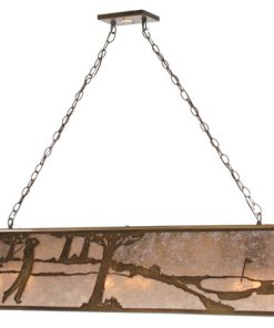 60 Long Golf Oblong Pendant