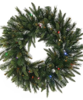 120" Cashmere Wreath Led 900Multi