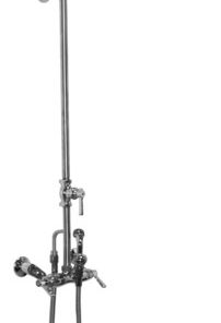 Wall Mount Hot and Cold Shower with Hand Spray