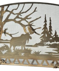61W X 38H Moose Creek Fireplace Screen