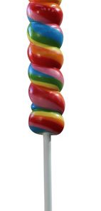 7' Twisted Rainbow Candy
