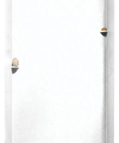 Swan 36x48x96 Solid Surface Shower Wall Surround, White