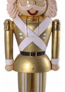 6' Gold Nutcracker