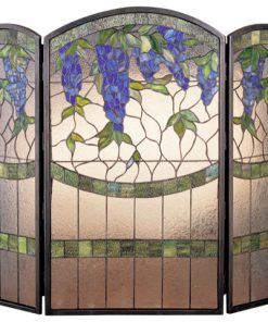 40W X 34H Wisteria Fireplace Screen