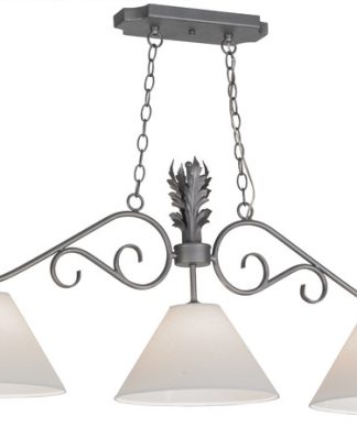 48 Long Bristol 3 Light Island Pendant