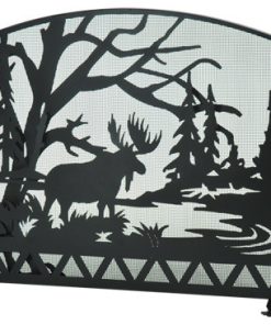 54W X 42H Moose Creek Fireplace Screen
