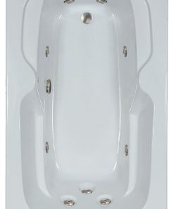 60"L x 36"W White Airbath