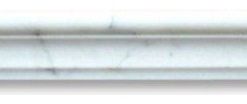 2"x12" Maserati Marble Chair Rail Trim Molding, Honed, Set of 50