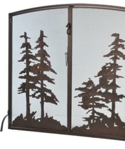 47 Wide X 43 High Tall Pines Fireplace Screen