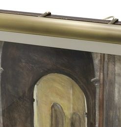 Traditional 42" Antique Brass Picture Light
