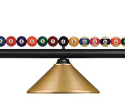 Z-Lite 170-MSG Shark 3 Light 58"W Billiard Chandelier - Matte Black
