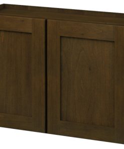 Sunny Wood BNW3624-A Branden 24" x 36" Double Door Bridge Wall - Chocolate