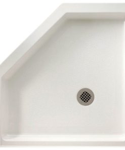 Swan 36.125x36.125x5.5 Veritek Shower Base, White