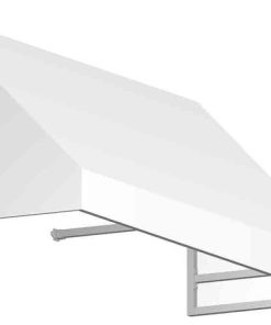 6' New Yorker Window/Entry Awning, Off White