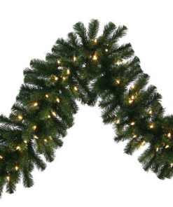 Vickerman Douglas Fir Garland, 50'x14", Warm White LED Lights
