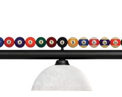 Z-Lite 3 Light Billiard Light, Matte Black, 170MB-DWL14