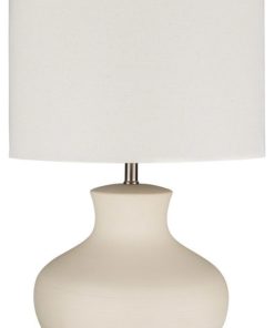 Warren 1 Light Table Lamp, Cream
