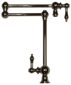Vintage Iii Patented Deck Mount Pot Filler, Polished Chrome