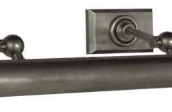 24" Cabinet Maker's Picture Light in Bronze
