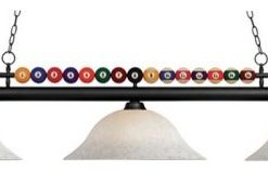 Z-Lite 170-WM16 Shark 3 Light Chandelier - Matte Black