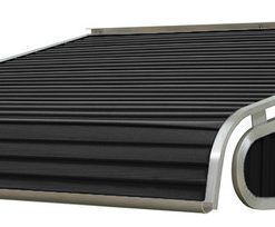 1500 Series Aluminum Door Canopy 72"x42" Projection, Black