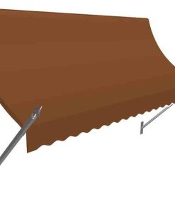 6' New Orleans Spear Awning Awning, Terra Cotta