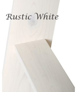 Wooden Decorative Quilt Ladder 16x72 in, Rustic White