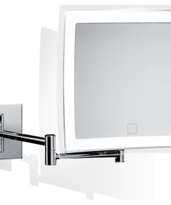 WS 85 Touch Magnifying Makeup Mirror in Polished Chrome w/ Touch Dimmer